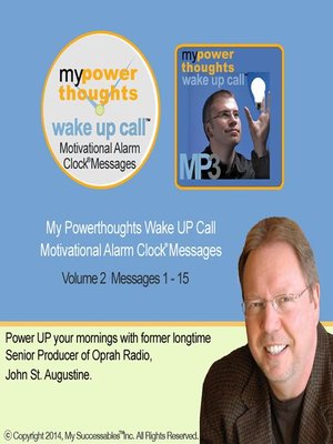 cover image of My Powerthoughts Wake UP Call, Volume 2